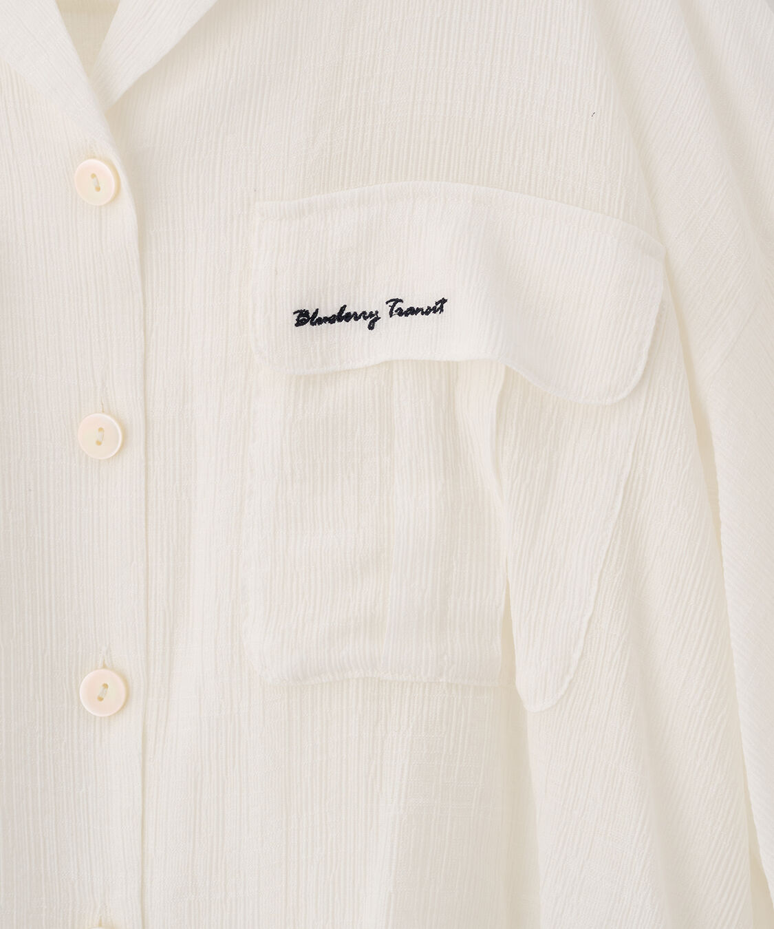 COCO DEAL「刺繍楊柳ロゴブラウス」|シャツ・ブラウス|