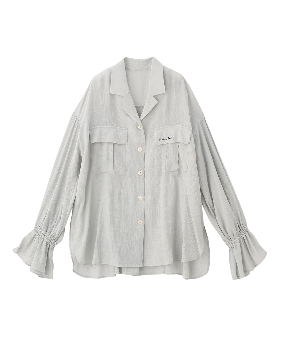 COCO DEAL「刺繍楊柳ロゴブラウス」|シャツ・ブラウス|