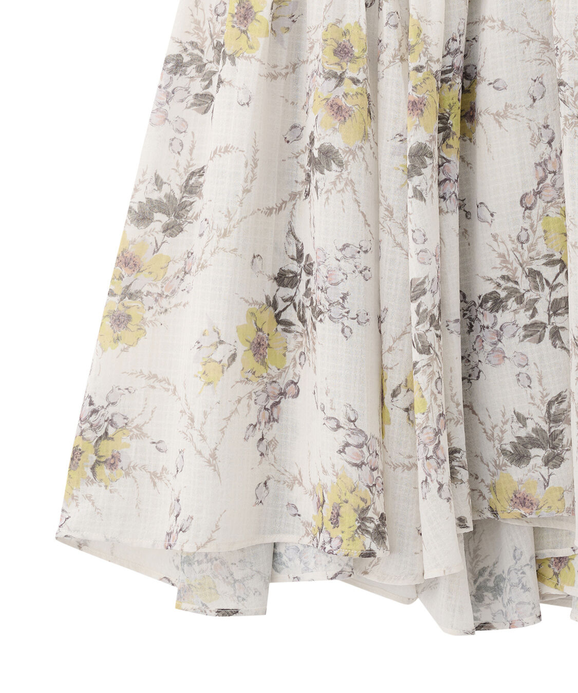 COCO DEAL「シャーリングフラワーワンピース」|ワンピース|