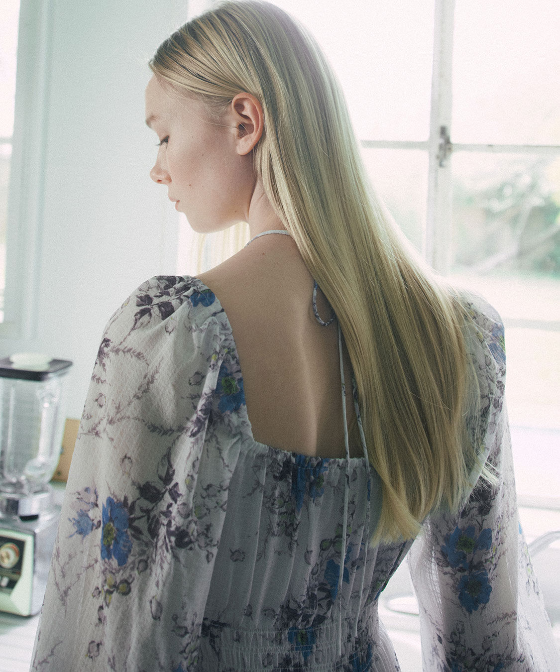 COCO DEAL「シャーリングフラワーワンピース」|ワンピース|