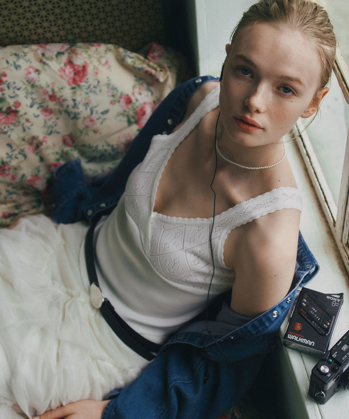 COCO DEAL「ボタンデザインリヨセルデニムシャツ」|シャツ・ブラウス|