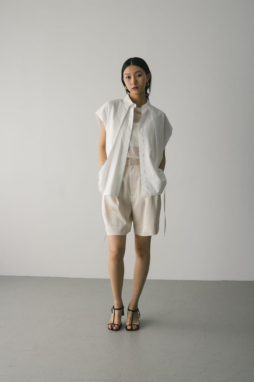 STYLEMIXER「フロントタックボクシーシャツ」|シャツ・ブラウス|