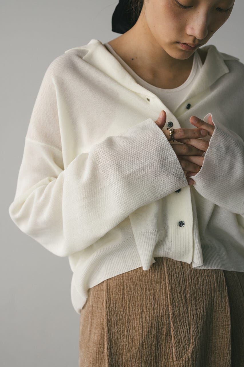 STYLEMIXER「テーラーカラーニットカーデ」|ニット・セーター|