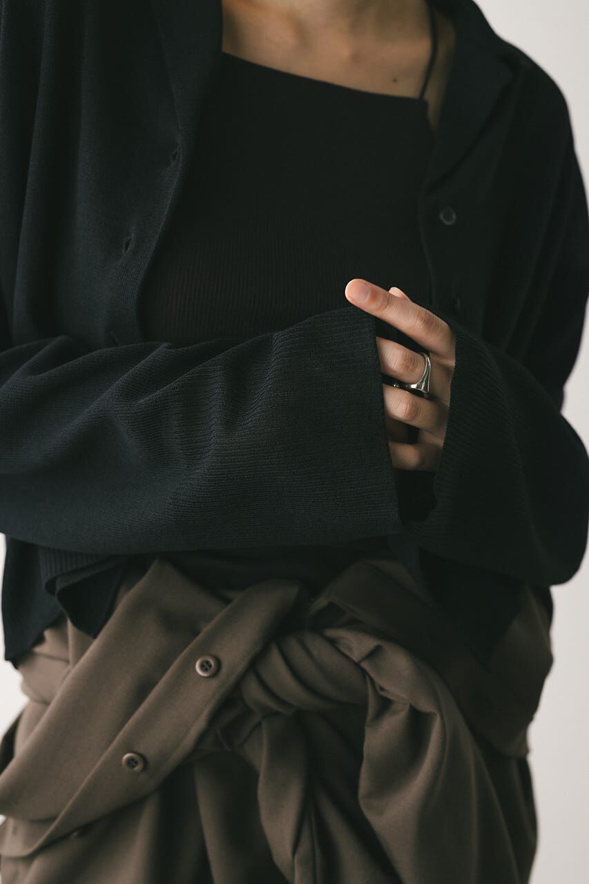 STYLEMIXER「テーラーカラーニットカーデ」|ニット・セーター|