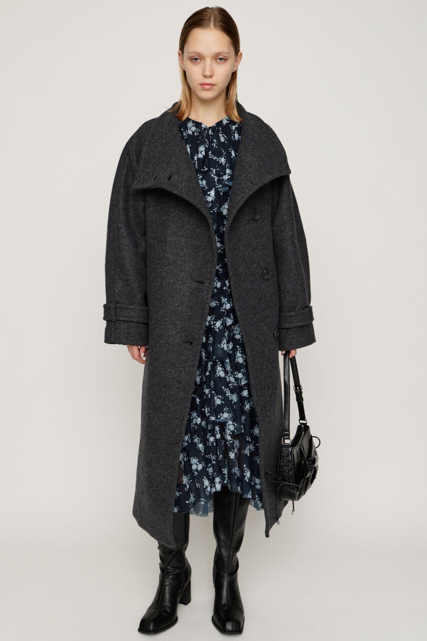 SLY「STAND NECK LONG コート」|その他|