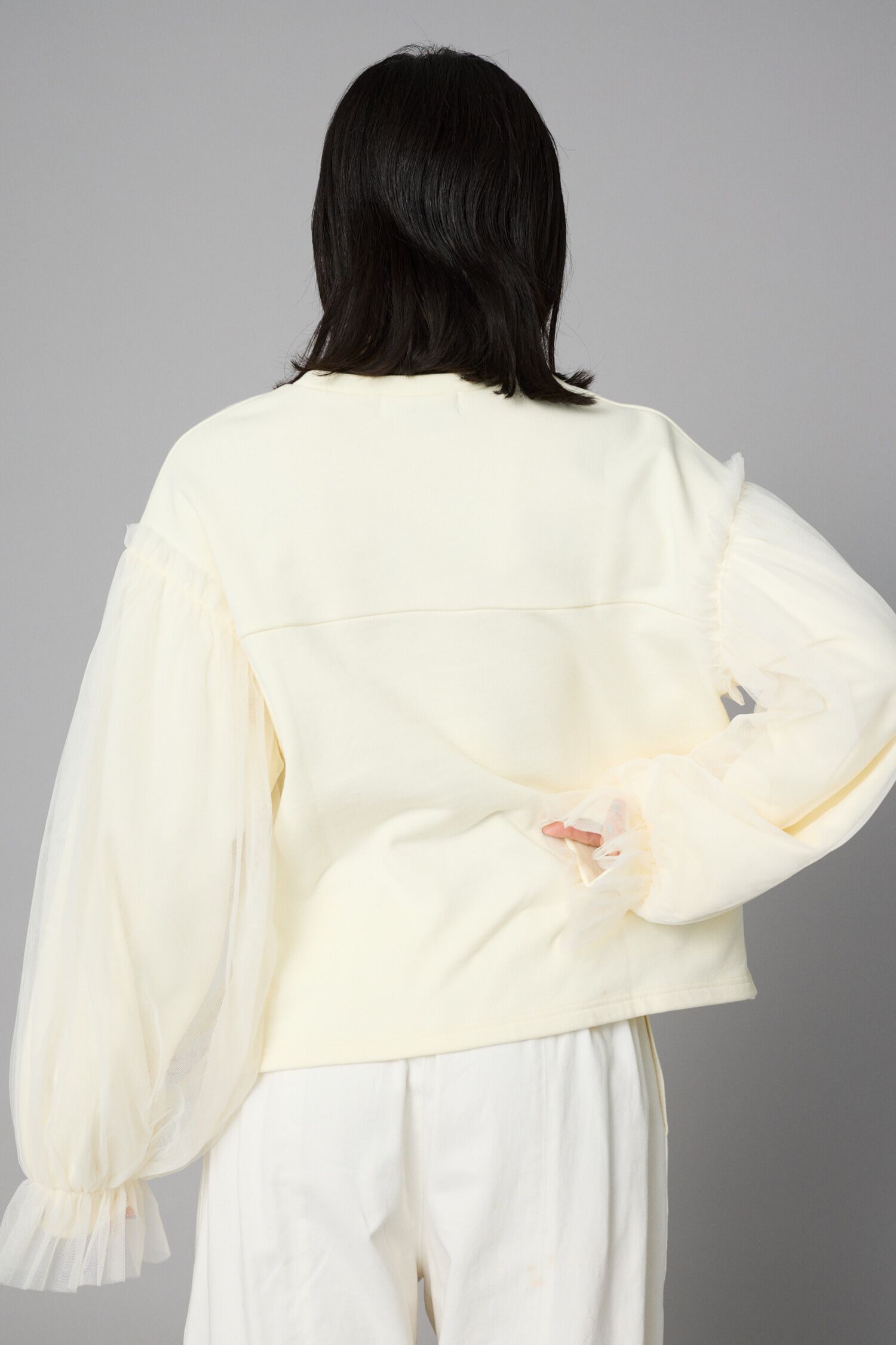 HeRIN.CYE「Tulle layer tops」|Tシャツ・カットソー|