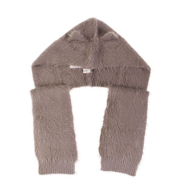 CALNAMUR「キャットシャギーマフラーキャップ」|その他|