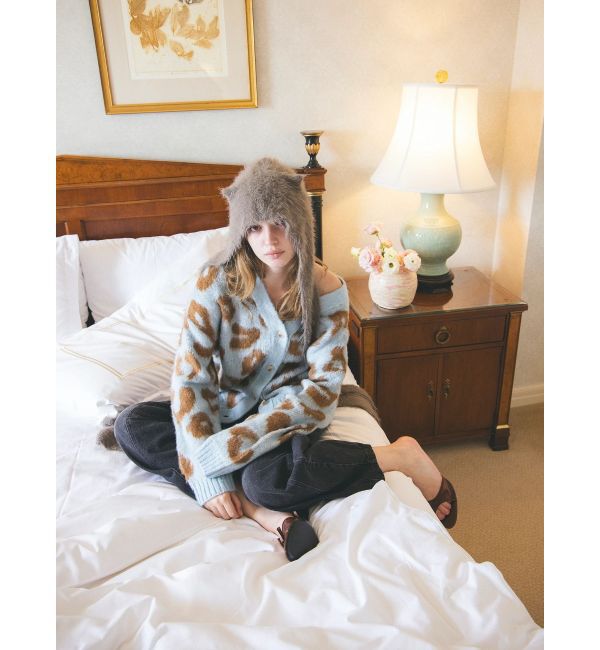 CALNAMUR「キャットシャギーマフラーキャップ」|その他|