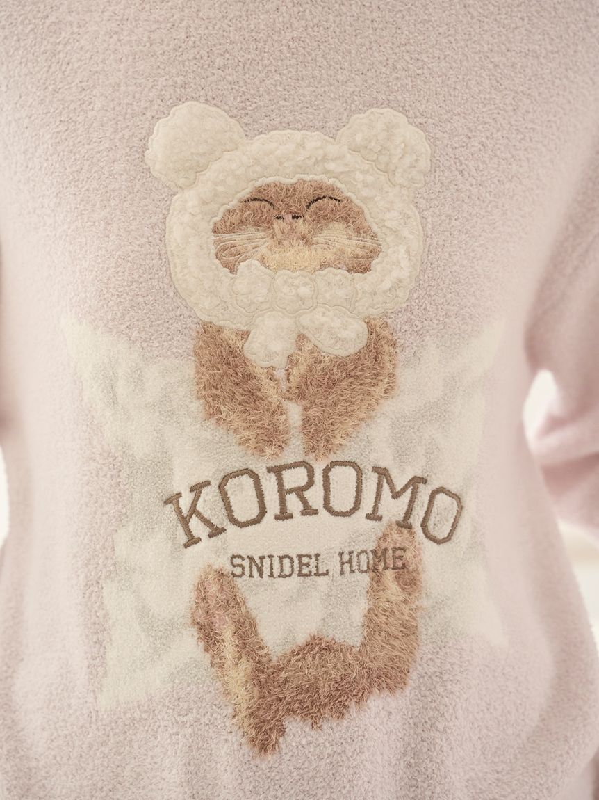 SNIDEL HOME「【WEB限定】【セット商品】【KOROMO】ニットプルオーバー＆ニットショートパンツSET」|ルームウェア|