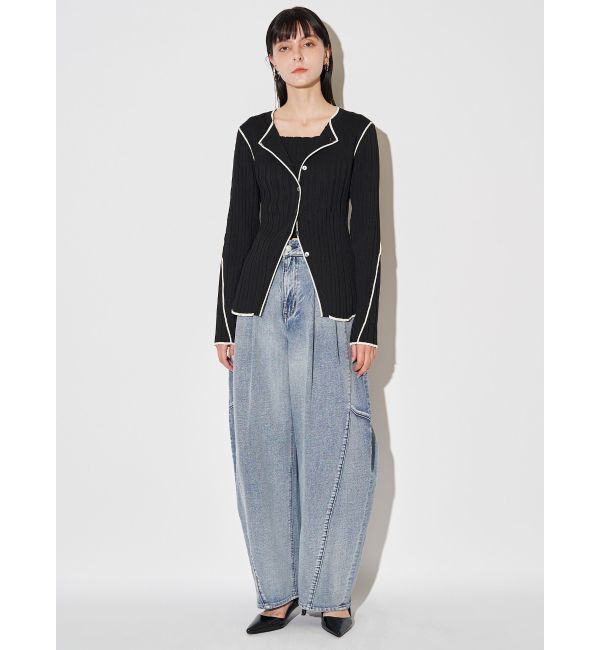 ELENDEEK「BI COLOR ENSEMBLE KT」|カーディガン|