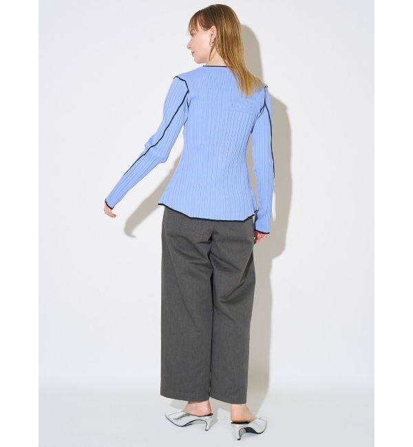 ELENDEEK「BI COLOR ENSEMBLE KT」|カーディガン|