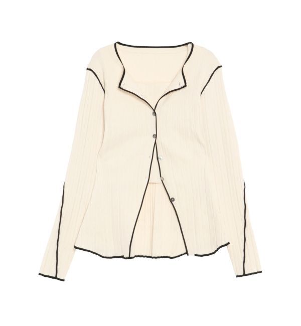 ELENDEEK「BI COLOR ENSEMBLE KT」|カーディガン|