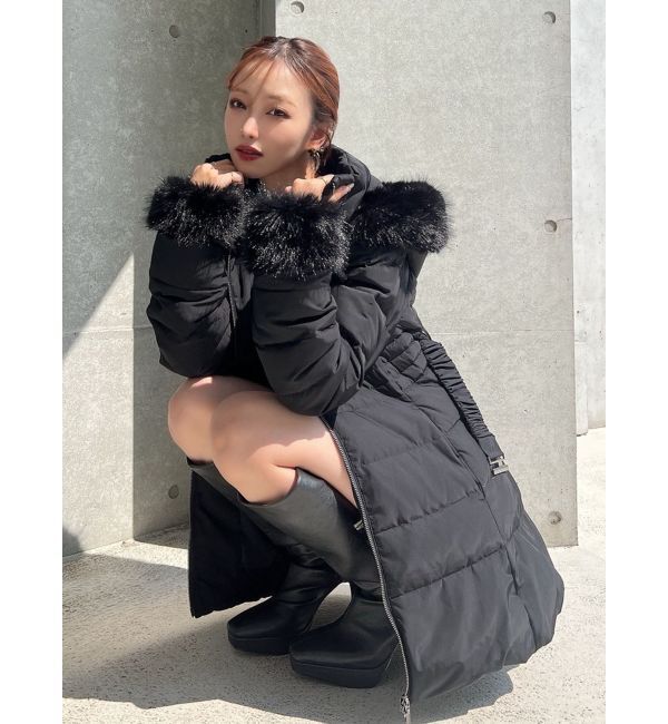 RESEXXY「【追加生産分】フード付きダウンコート」|ダウン|