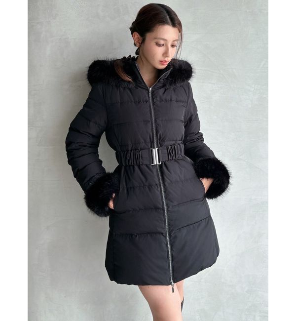 RESEXXY「【追加生産分】フード付きダウンコート」|ダウン|