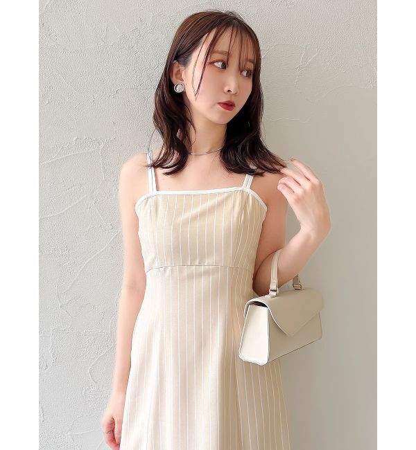 dazzlin「クロップドジレセットアップ」|ワンピース|