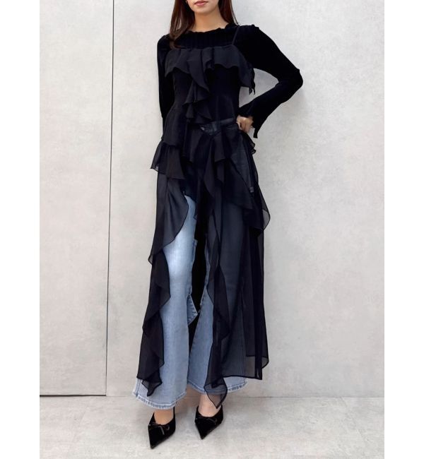 dazzlin「ラッフルイレヘムシアービスチェ」|キャミソール|