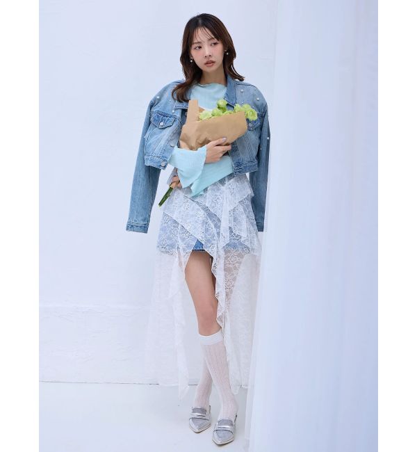 dazzlin「ラッフルイレヘムシアービスチェ」|キャミソール|