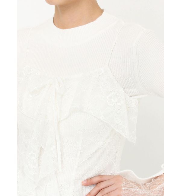 dazzlin「ラッフルイレヘムシアービスチェ」|キャミソール|