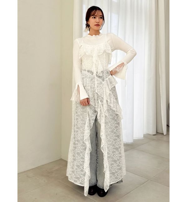 dazzlin「ラッフルイレヘムシアービスチェ」|キャミソール|