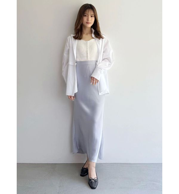 MERCURYDUO「フロントホックリブニット」|ニット・セーター|