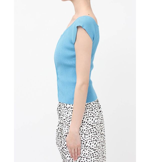 MERCURYDUO「フロントホックリブニット」|ニット・セーター|