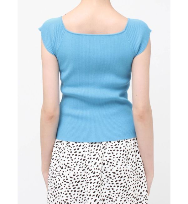 MERCURYDUO「フロントホックリブニット」|ニット・セーター|