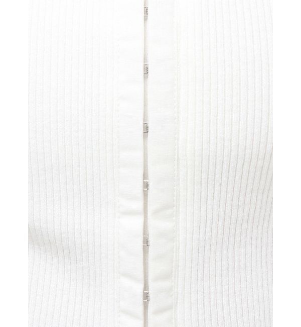 MERCURYDUO「フロントホックリブニット」|ニット・セーター|