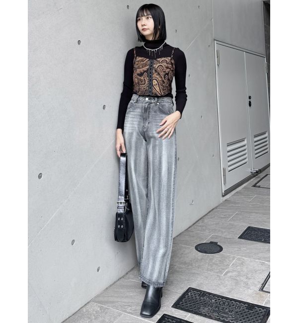 MURUA「イレギュラーカラーデニム」|デニム|