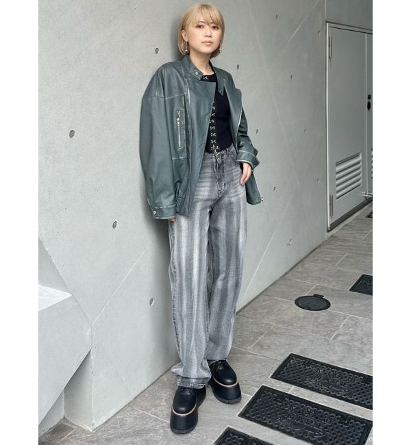 MURUA「イレギュラーカラーデニム」|デニム|