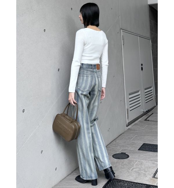 MURUA「イレギュラーカラーデニム」|デニム|