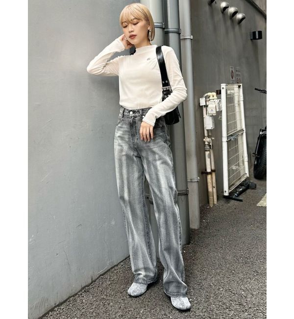 MURUA「イレギュラーカラーデニム」|デニム|