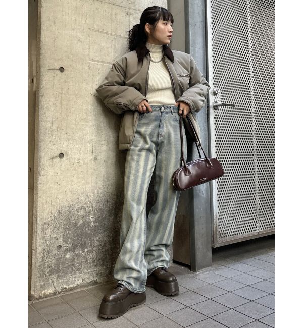 MURUA「イレギュラーカラーデニム」|デニム|