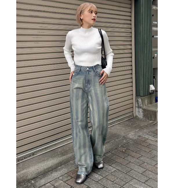 MURUA「イレギュラーカラーデニム」|デニム|