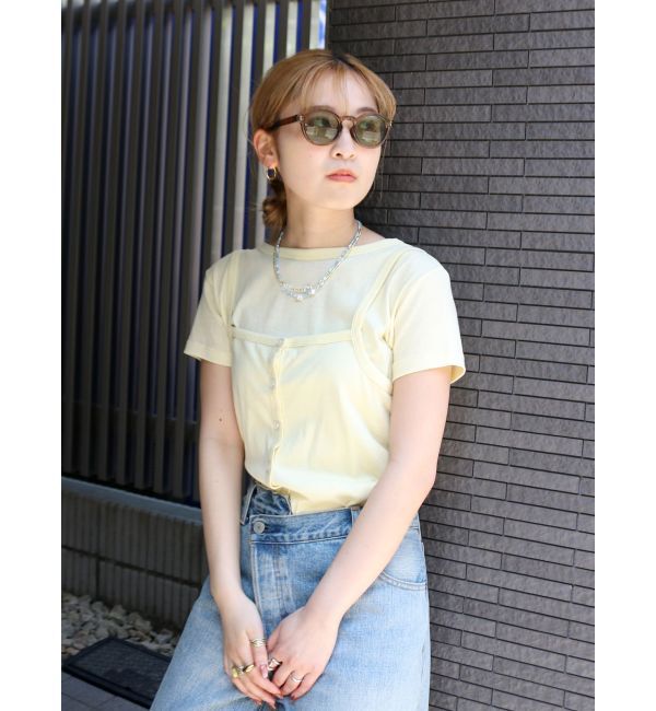 Ungrid「Miller別注 シアーテレコタンクセット」|Tシャツ・カットソー|