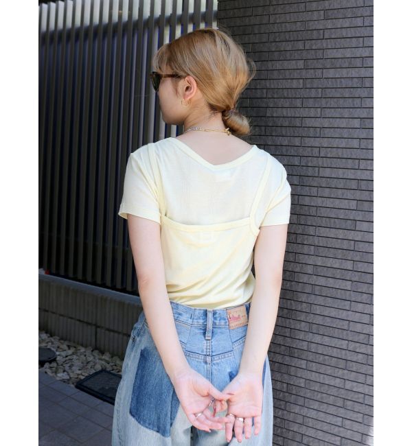 Ungrid「Miller別注 シアーテレコタンクセット」|Tシャツ・カットソー|