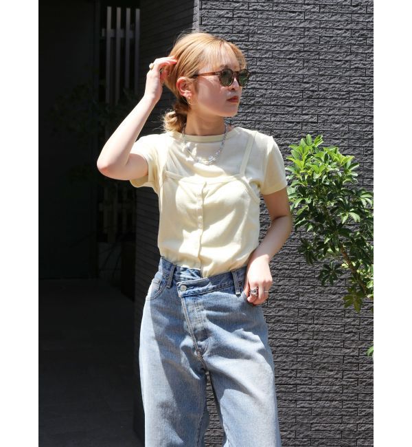 Ungrid「Miller別注 シアーテレコタンクセット」|Tシャツ・カットソー|