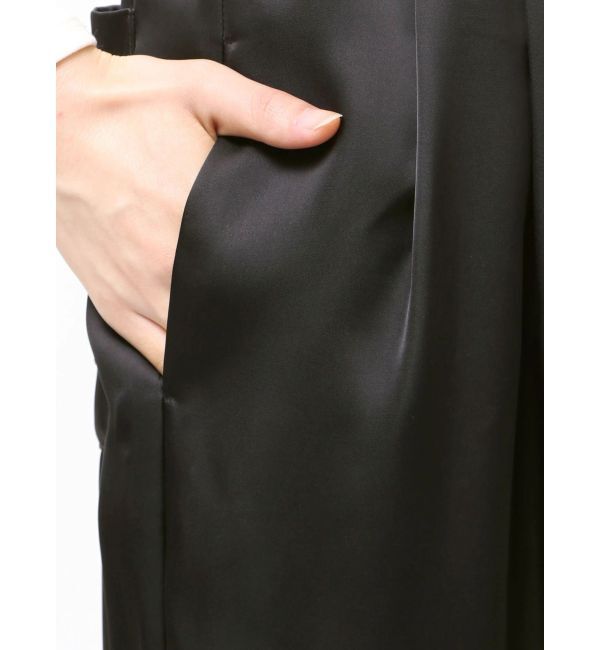 LAGUNAMOON「ウエストドロストサテンパンツ」|その他|