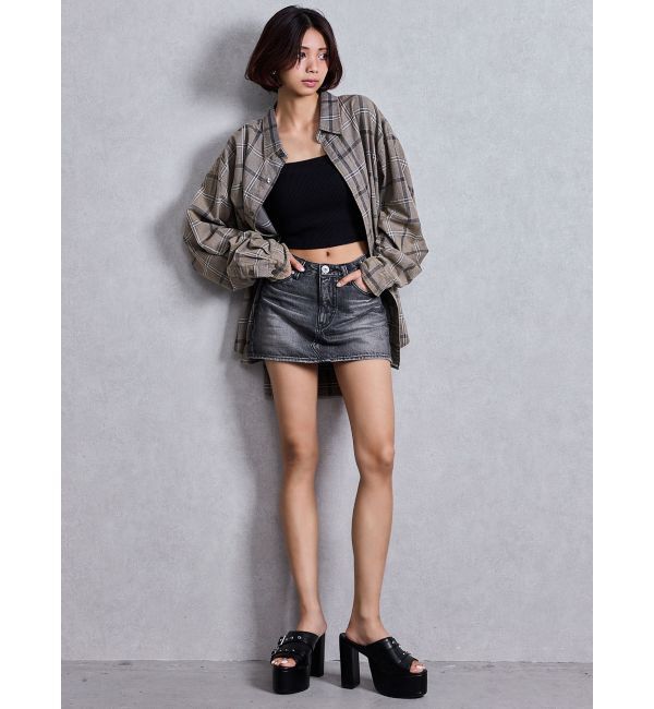 GYDA「Trad comfort checkシャツ」|シャツ・ブラウス|