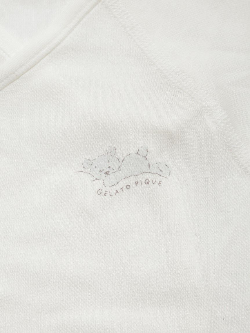 gelato pique kids&baby「【新生児】ぬいぐるみモチーフ短肌着」|その他ベビーウェア|