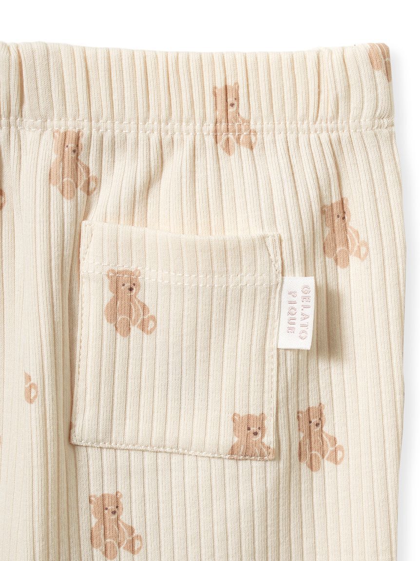 GELATO PIQUE KIDS & BABY「【BABY】ぬいぐるみ柄レギンスパンツ」|その他ベビーウェア|