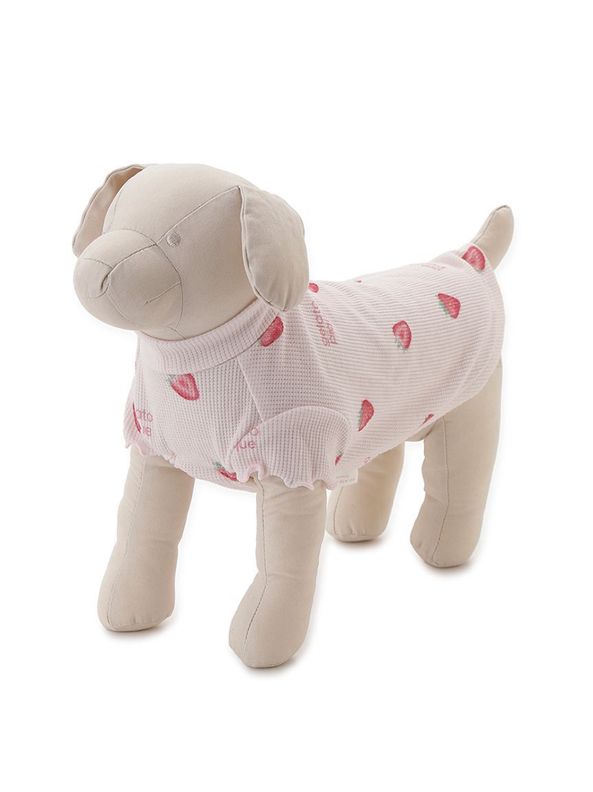  GELATO PIQUE CAT&DOG「【CAT&DOG】フルーツ柄ワッフルカットソープルオーバー」|その他|