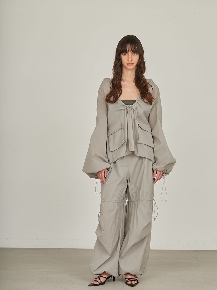 styling/「【S/S(エスバイエス)】＜ウォッシャブル・撥水＞イージーパンツ」|チノ|