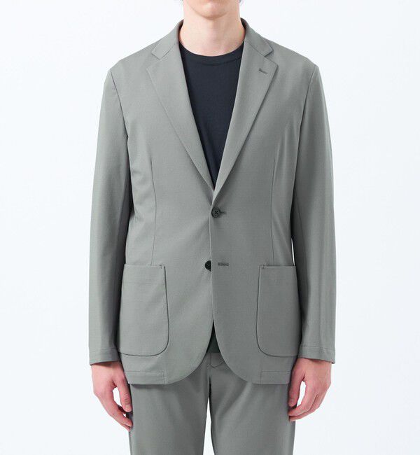 MACKINTOSH PHILOSOPHY「ドライフラットストレッチ ハイパーストレッチメッシュ イージージャケット」|テーラードジャケット|