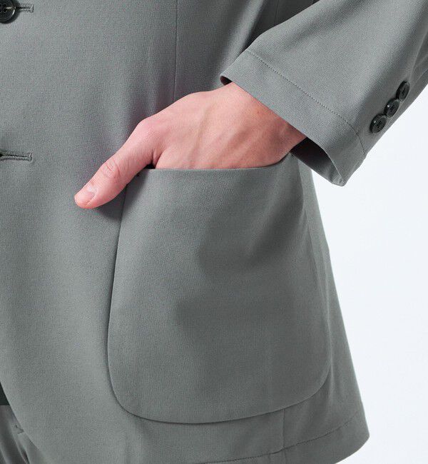 MACKINTOSH PHILOSOPHY「ドライフラットストレッチ ハイパーストレッチメッシュ イージージャケット」|テーラードジャケット|
