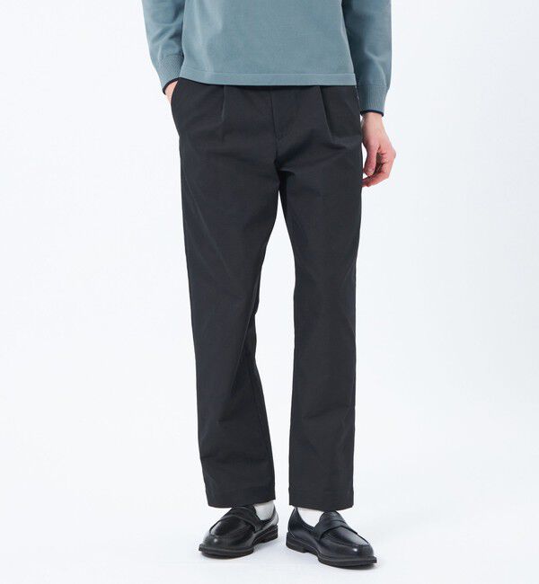 MACKINTOSH PHILOSOPHY「【MP STANDARD TROUSERS】STYLE003 TAPERED FIT フレックスドライチノ」|その他|ブラック