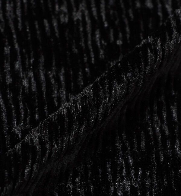  「バックオープンベロアトップス」|Tシャツ・カットソー|