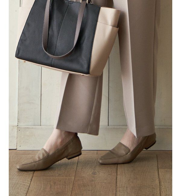 ikka「シャーリングオペラシューズ」|その他|ベージュ