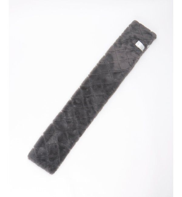 ikka「エコファーキルト差し込みマフラー」|マフラー|