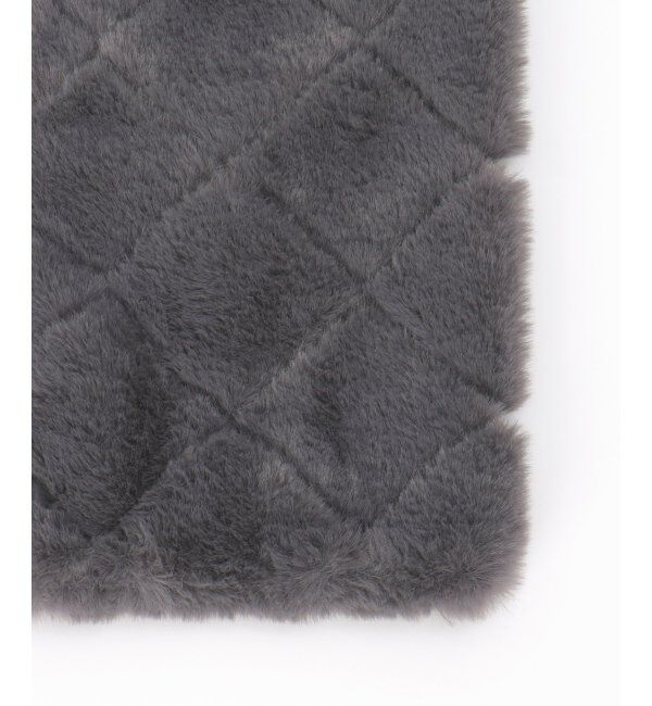 ikka「エコファーキルト差し込みマフラー」|マフラー|