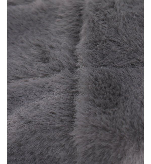 ikka「エコファーキルト差し込みマフラー」|マフラー|